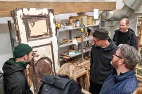 Foto: Lehrgang für das Tischlerhandwerk für »Master Professional für Restaurierung im Handwerk« an den Handwerkskammern Leipzig und Chemnitz